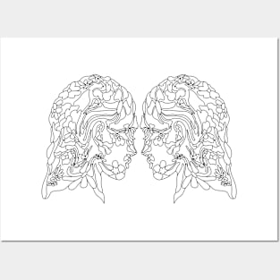 Gemini Zodiac Astrological Sign Design Posters and Art